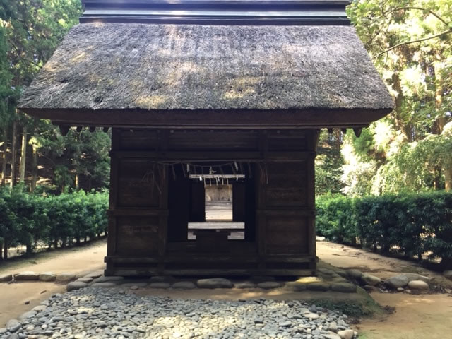 桜井大神宮の拝殿