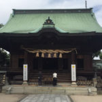 福岡県久留米市に鎮座する水天宮の拝殿